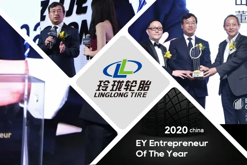 Ernst & Young, Shandong Linglong Tire Co., Ltd.'den Wang Feng'i Yılın Girişimcisi® 2020 Çin Ödülü Sahibi Olarak Açıkladı