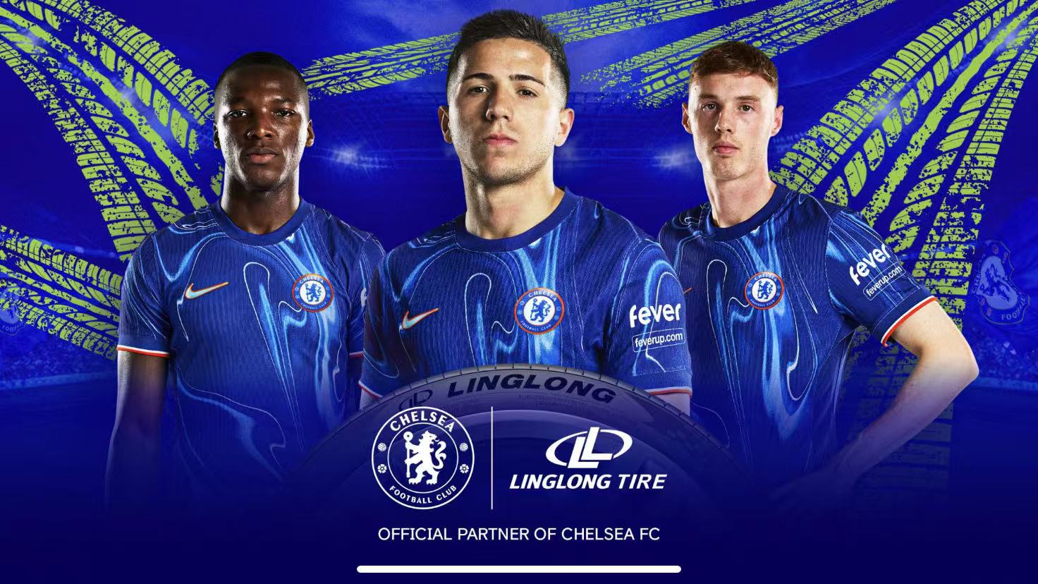 Linglong Tire, Chelsea Futbol Kulübü'nün resmi küresel ortağı oldu